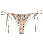 Texas Eclipse Outfitters Swimwear 2XS Cosmic Wrangler: Western Space Cowboy String Bikini Bottom