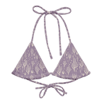 Texas Eclipse Outfitters Swimwear 2XS Ocotillo Sunrise: West Texas Blooms String Bikini Top