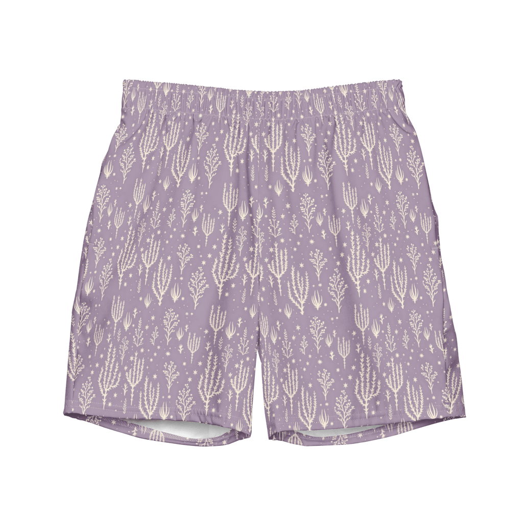 Texas Eclipse Outfitters Swimwear 2XS Ocotillo Sunrise: West Texas Blooms Swim Trunks