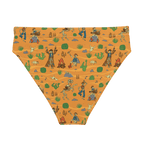 Texas Eclipse Outfitters Swimwear Bones and Embers: Vaquero’s Last Dance High-Waisted Bikini Bottom