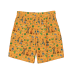 Texas Eclipse Outfitters Swimwear Bones and Embers: Vaquero’s Last Dance Swim Trunks