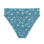 Texas Eclipse Outfitters Swimwear Independence Blues: Fourth of July Cowboy High-Waisted Bikini Bottom