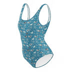 Texas Eclipse Outfitters Swimwear Independence Blues: Fourth of July Cowboy One-Piece Swimsuit