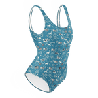 Texas Eclipse Outfitters Swimwear Independence Blues: Fourth of July Cowboy One-Piece Swimsuit