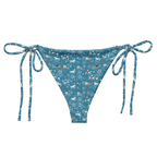 Texas Eclipse Outfitters Swimwear Independence Blues: Fourth of July Cowboy String Bikini Bottom