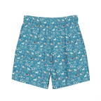 Texas Eclipse Outfitters Swimwear Independence Blues: Fourth of July Cowboy Swim Trunks