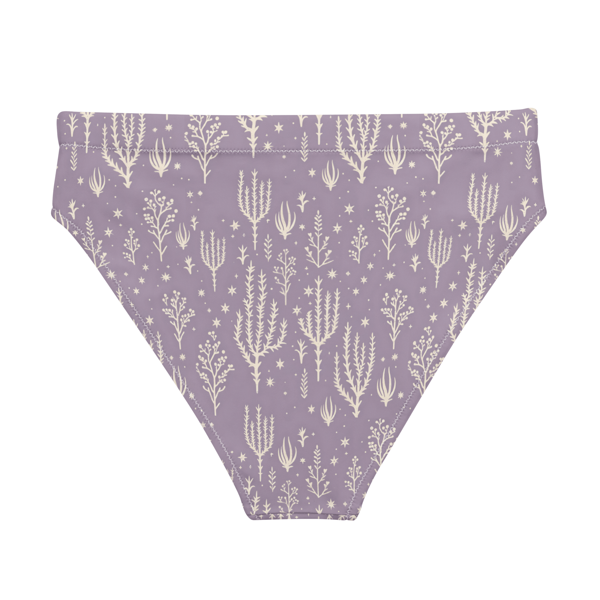 Texas Eclipse Outfitters Swimwear Ocotillo Sunrise: West Texas Blooms High-Waisted Bikini Bottom