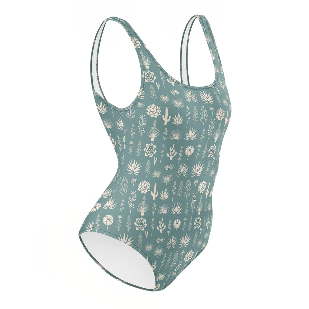 Texas Eclipse Outfitters Swimwear Saguaro Sunset: Hawaiian Nights in the Desert One-Piece Swimsuit