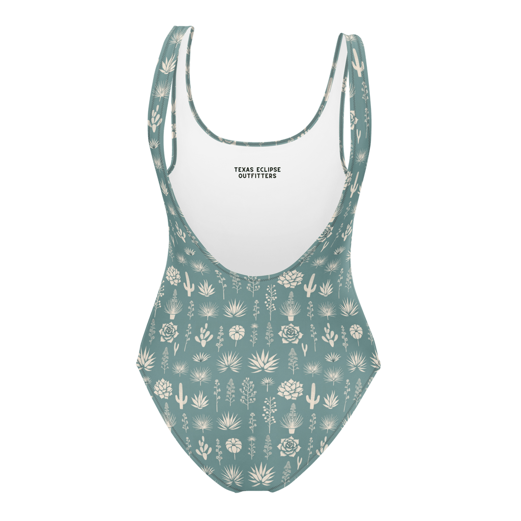 Texas Eclipse Outfitters Swimwear Saguaro Sunset: Hawaiian Nights in the Desert One-Piece Swimsuit