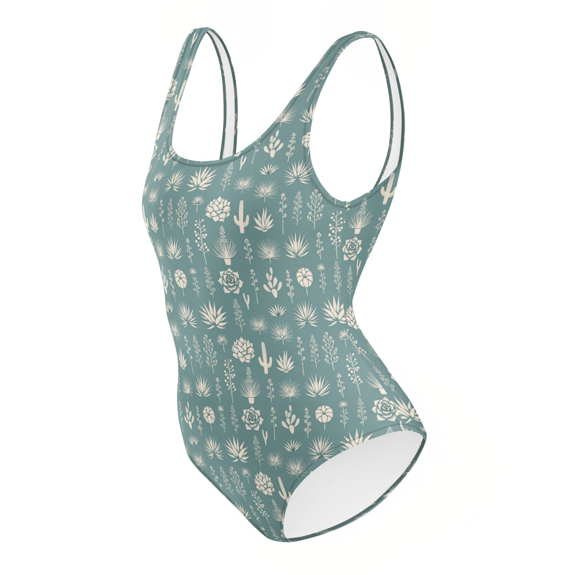 Texas Eclipse Outfitters Swimwear Saguaro Sunset: Hawaiian Nights in the Desert One-Piece Swimsuit