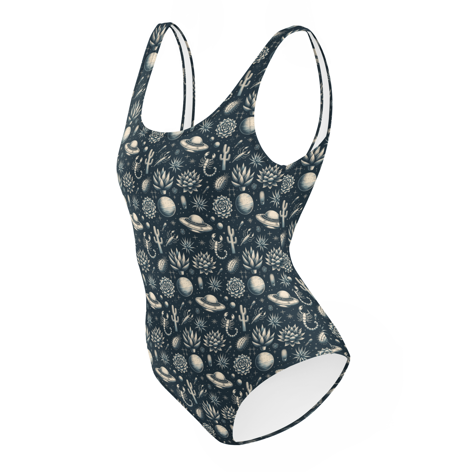 Texas Eclipse Outfitters Swimwear Scorpion Abduction: Unidentified One-Piece Swimsuit