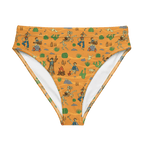 Texas Eclipse Outfitters Swimwear XS Bones and Embers: Vaquero’s Last Dance High-Waisted Bikini Bottom