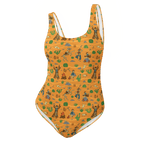 Texas Eclipse Outfitters Swimwear XS Bones and Embers: Vaquero’s Last Dance One-Piece Swimsuit