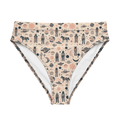 Texas Eclipse Outfitters Swimwear XS Cosmic Wrangler: Western Space Cowboy High-Waisted Bikini Bottom