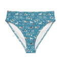 Texas Eclipse Outfitters Swimwear XS Independence Blues: Fourth of July Cowboy High-Waisted Bikini Bottom