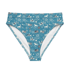 Texas Eclipse Outfitters Swimwear XS Independence Blues: Fourth of July Cowboy High-Waisted Bikini Bottom