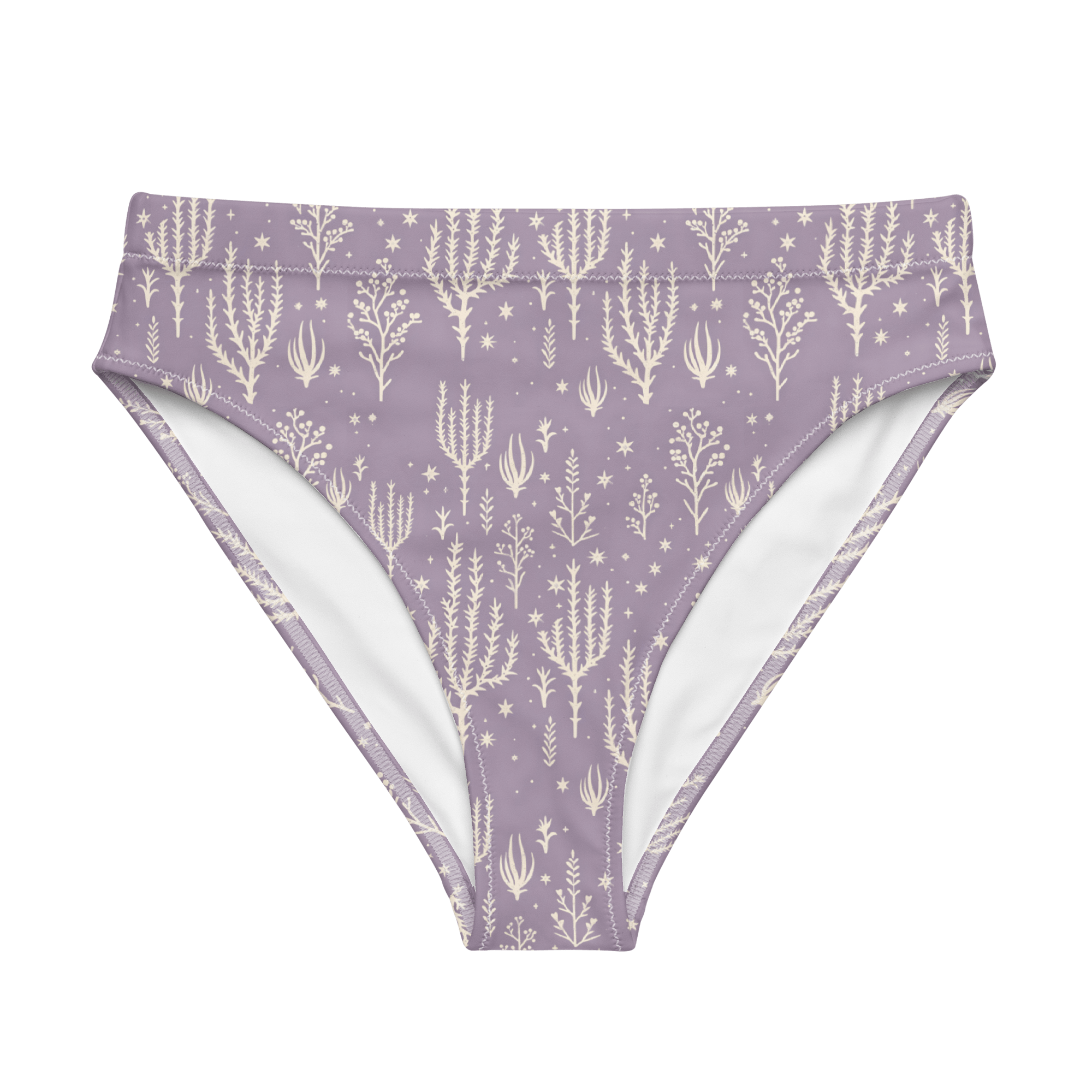 Texas Eclipse Outfitters Swimwear XS Ocotillo Sunrise: West Texas Blooms High-Waisted Bikini Bottom