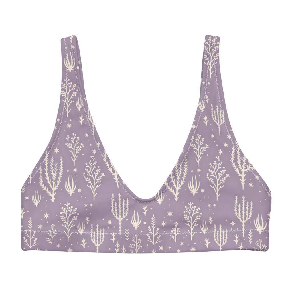 Texas Eclipse Outfitters Swimwear XS Ocotillo Sunrise: West Texas Blooms High-Waisted Bikini Top