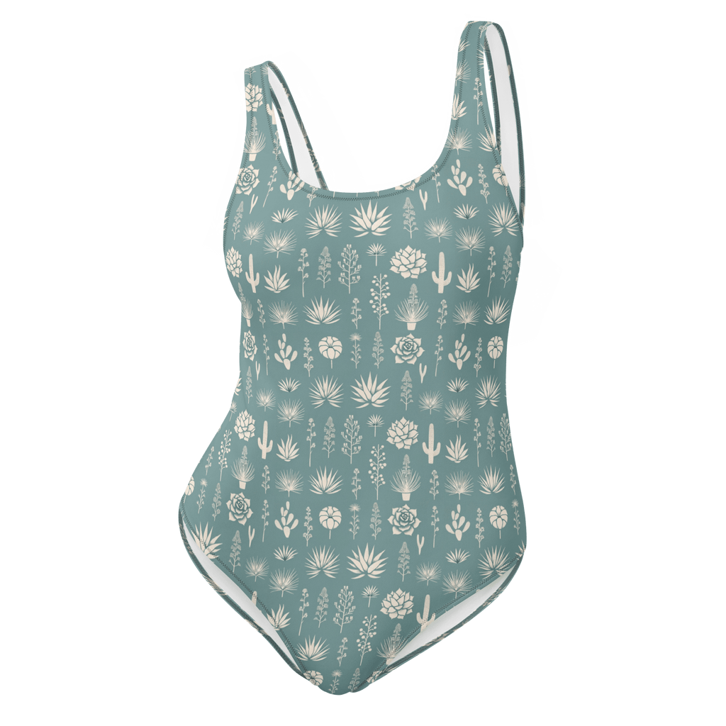 Texas Eclipse Outfitters Swimwear XS Saguaro Sunset: Hawaiian Nights in the Desert One-Piece Swimsuit