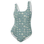 Texas Eclipse Outfitters Swimwear XS Saguaro Sunset: Hawaiian Nights in the Desert One-Piece Swimsuit