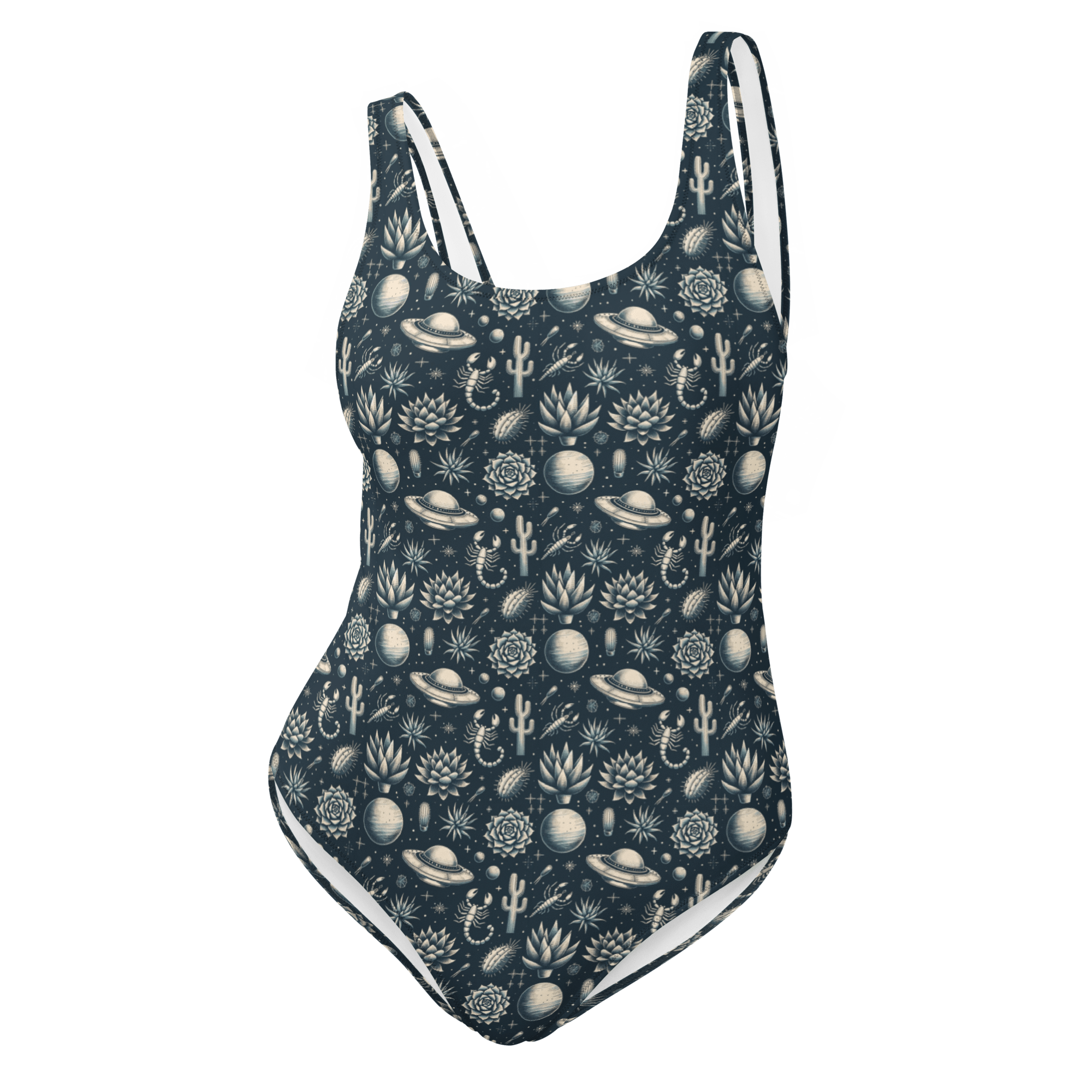 Texas Eclipse Outfitters Swimwear XS Scorpion Abduction: Unidentified One-Piece Swimsuit