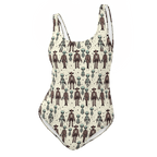Texas Eclipse Outfitters XS Cosmic Cowboys: Cowboys and Aliens One-Piece Swimsuit