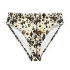 Texas Eclipse Outfitters XS Cosmic Rodeo: Bucking Space Bronco High-Waisted Bikini Bottom