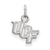 The Black Bow Jewelry Company Jewelry 10k White Gold Central Florida XS (Tiny) Charm or 'UCF' Pendant