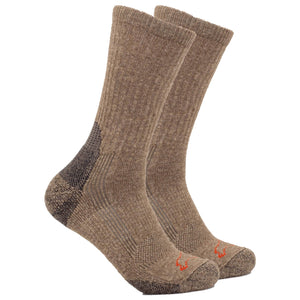 The Buffalo Wool Co. Socks Small / Natural / 1-Pair Pro Gear Crew Socks