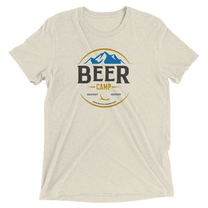 The Okayest Hunter Shirts Oatmeal Triblend / Small Beer Camp Light T-Shirt
