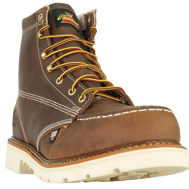 THOROGOOD Boots Thorogood Men's American Heritage 6" Trail Crazyhorse Steel Toe Boots 804-4375