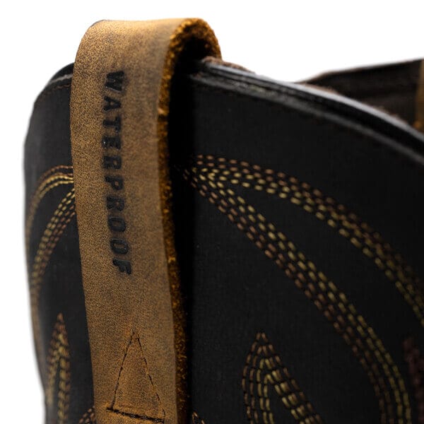 THOROGOOD Boots Thorogood Men's Wellington Brown Waterproof Steel Toe Work Boots 804-4330