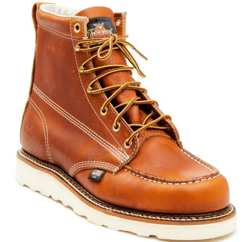 THOROGOOD (Weinbrenner) Boots Thorogood Men's Moc Toe Lace-Up Work Boots 814-4200