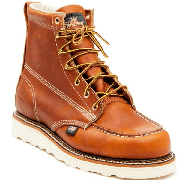 Thorogood Men's Moc Toe Lace-Up Work Boots 814-4200 – Russell's