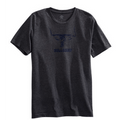 Tin Haul Shirts Tin Haul Men's Gray Bullshirt Short Sleeve T-Shirt 10-076-0501-0937 GY