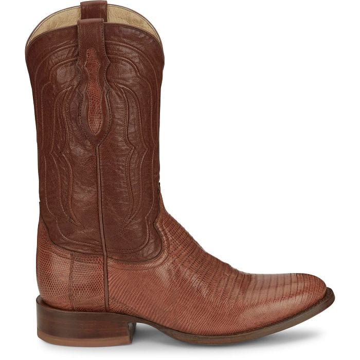 Tony Lama Kirtland Cognac Lizard Western Boots DR5152 – Russell's