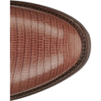 TONY LAMA Boots Tony Lama Kirtland Cognac Lizard Western Boots DR5152