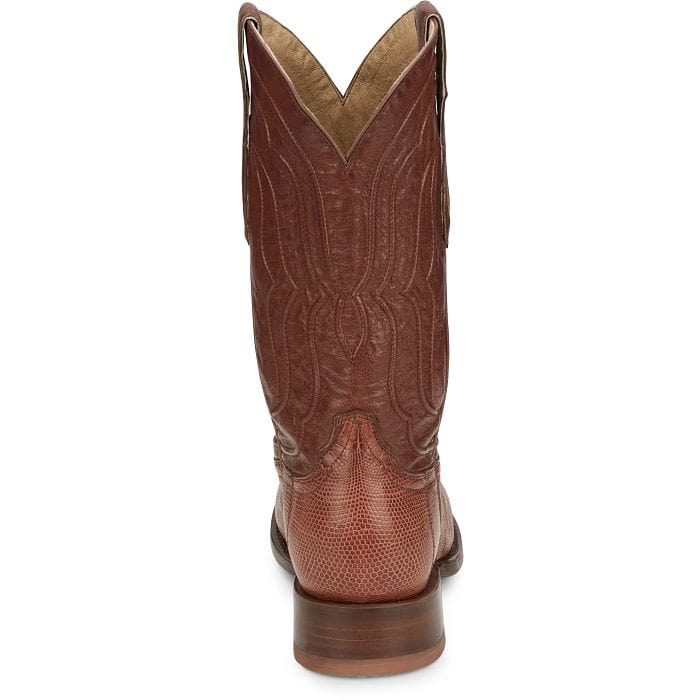 TONY LAMA Boots Tony Lama Kirtland Cognac Lizard Western Boots DR5152