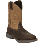 TONY LAMA Boots Tony Lama Men's 3R Junction Dusty Steel Toe Brown Work Boots RR3350