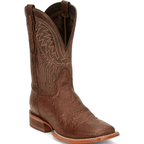 TONY LAMA Boots Tony Lama Men's Alamosa Brown Smooth Ostrich Western Boots SA6102