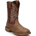Tony Lama Boots Tony Lama Men's Bartlett Amber 11" Wide Square Steel Toe Work Boot RR3359