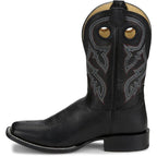 TONY LAMA Boots Tony Lama Men's Black Lars Square Toe Western Boot RN3517