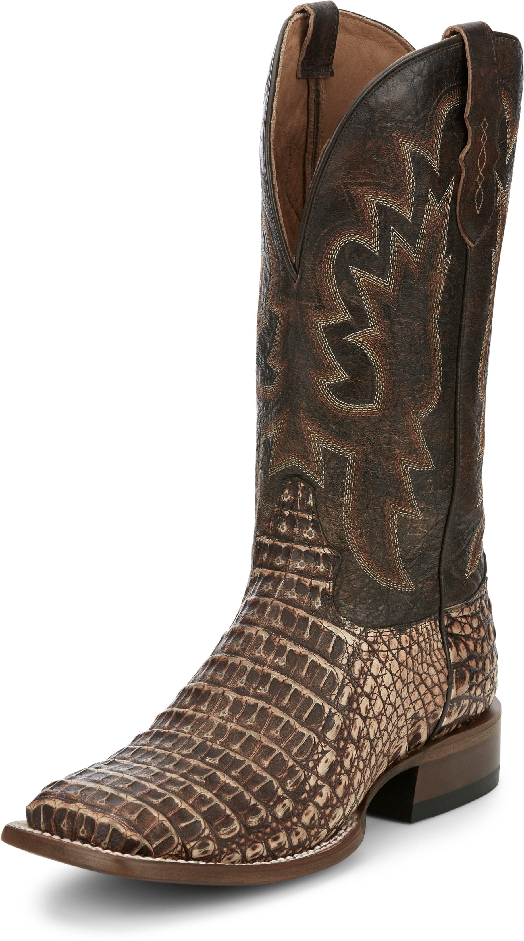 Goat Tony Lama Caiman Tony Lama Men's Mitcham Peanut Hornback