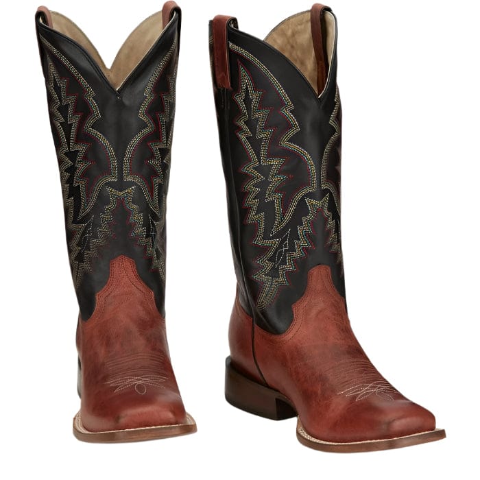 Tony Lama Men's Camarillo Bright Mahogany Western Boots TL3034