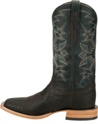 TONY LAMA Boots Tony Lama Men's Chocolate Armando Shark Exotic Western Boots HE8790