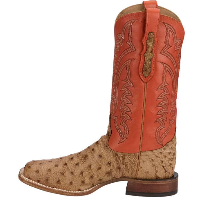 TONY LAMA Boots Tony Lama Men's Damilano Umber Full Quill Ostrich EP8278