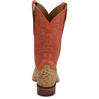 TONY LAMA Boots Tony Lama Men's Damilano Umber Full Quill Ostrich EP8278