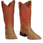 TONY LAMA Boots Tony Lama Men's Damilano Umber Full Quill Ostrich EP8278