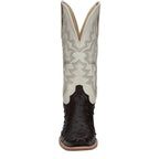 TONY LAMA Boots Tony Lama Men's Kango Brown Rylen Full Quill Ostrich Exotic Boots SA8270