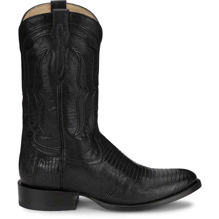 TONY LAMA Boots Tony Lama Men's Kirtland Black Lizard Boots DR5153